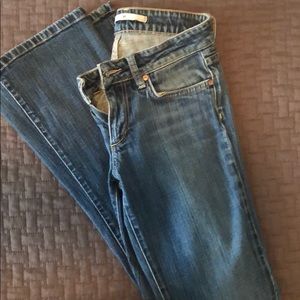 Joe jeans flare great shape and fit is honey...